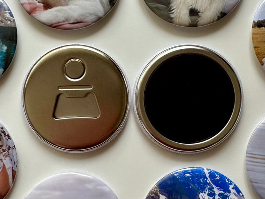 Photo Bottle Openers (Magnetic)