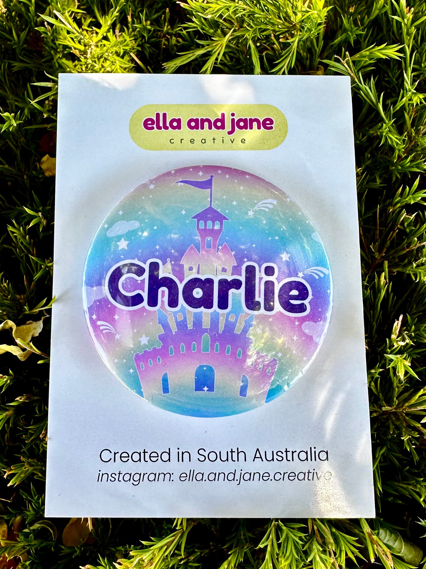 Personalised Girls Pocket Mirror