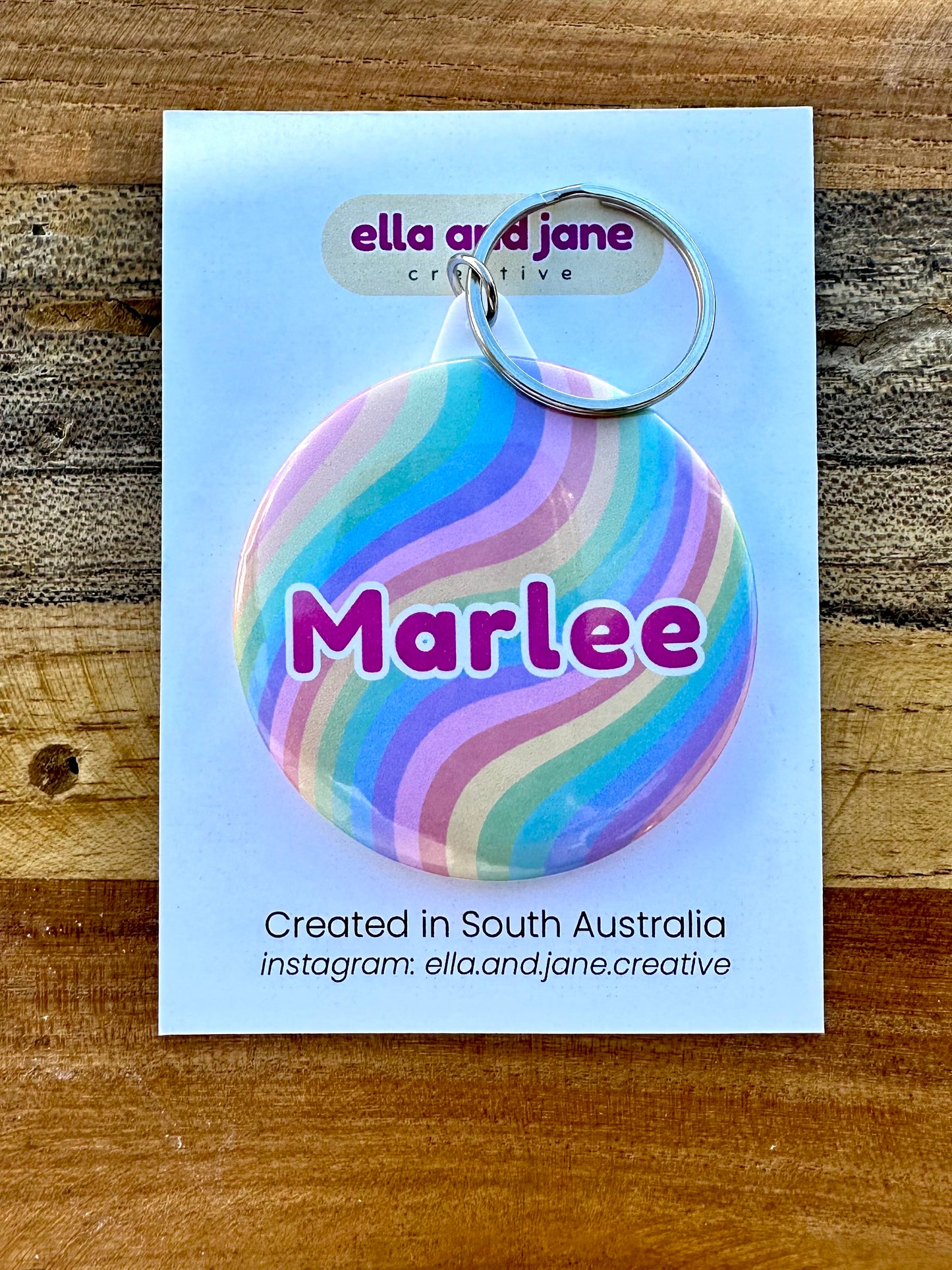 Personalised Girls Pocket Mirror