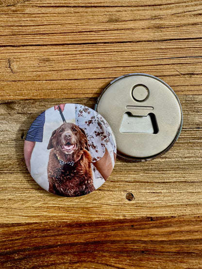 Photo Bottle Openers (Magnetic)